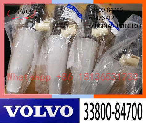 Suku Cadang Excavator 33800-84700 63476712 VO-LVO Fuel injector