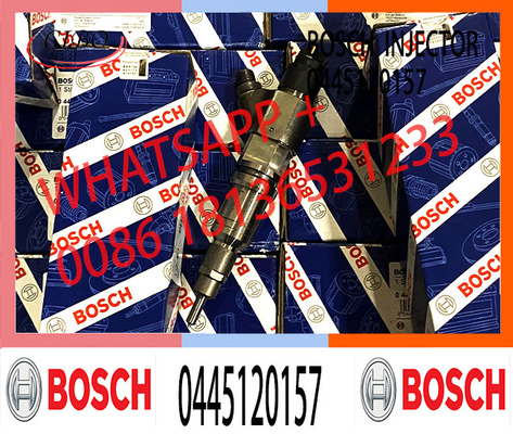 Untuk SAIC- HONGYAN 504255185 FIAT 504255185 Common Rail Bosch Injector 0445120157