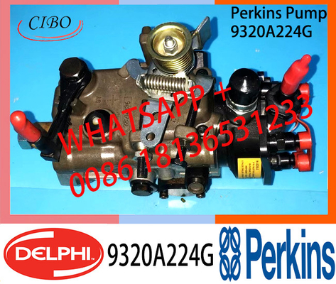 DELPHI PUMP Pompa Bahan Bakar Mesin Diesel 9320A224G 2644H012，Perkins PUMP Pompa Bahan Bakar Mesin Diesel 9320A224G 2644H012