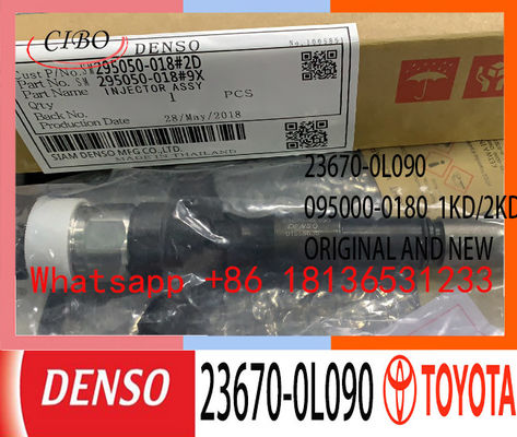 DENSO TOYOTA PERKINS asli injektor diesel baru, diproduksi di Jepang.