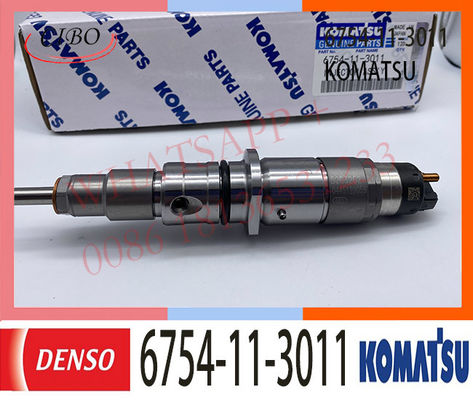 6754-11-3011 KOMATSU Fuel Injector 0445120231 PC200-8 PC220-8 Excavator 6D107 Engine