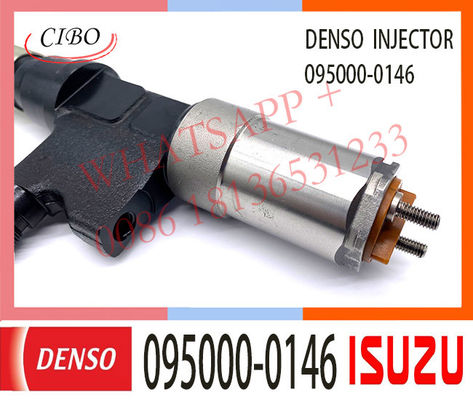 095000-0146 Mesin Diesel Common Rail Fuel Injector Untuk ISUZU 6HK1 8-94392261-3
