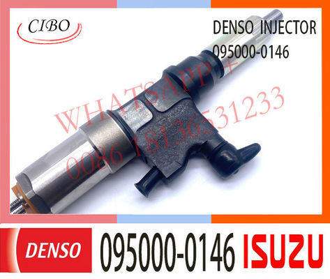 095000-0146 Mesin Diesel Common Rail Fuel Injector Untuk ISUZU 6HK1 8-94392261-3