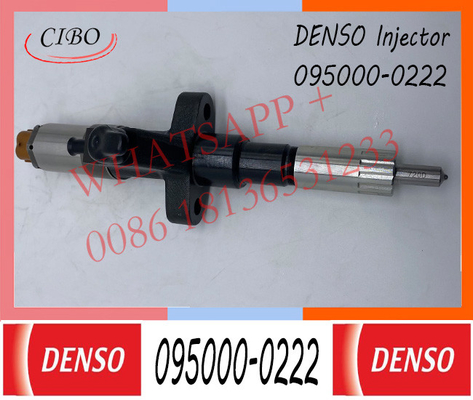 DENSO Diesel Fuel Injector 095000-0222 1-15300347-3 Untuk ISUZU 6SD1 1153003470