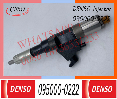 DENSO Diesel Fuel Injector 095000-0222 1-15300347-3 Untuk ISUZU 6SD1 1153003470